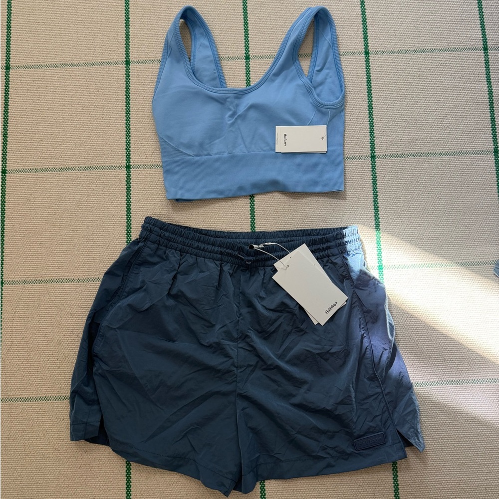 Halfdays set - Adam nylon short and Marie top